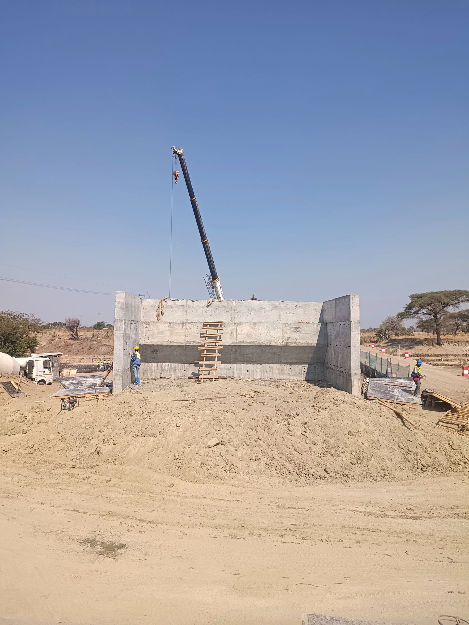 CONSTRUCTION OF MPAPA BRIDGE (60M SPAN) IN SONGWE REGION